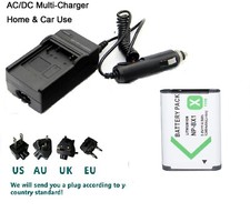 Battery Charger for Sony NP-BX1 HDR-CX240E HDR-CX405 HDR-CX440 HDR-AS100V