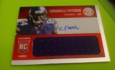 2013 Panini Certified Football Freshman Fabric Signatures Guide 54