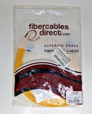 Fibercablesdirect 6m LC-LC-SM DX OS2 Fiber Patch Cable 9/125um Duplex