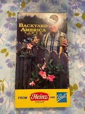 VHS Backyard America Video From Heinz Vinegar Ball Home Pickling Canning recipes