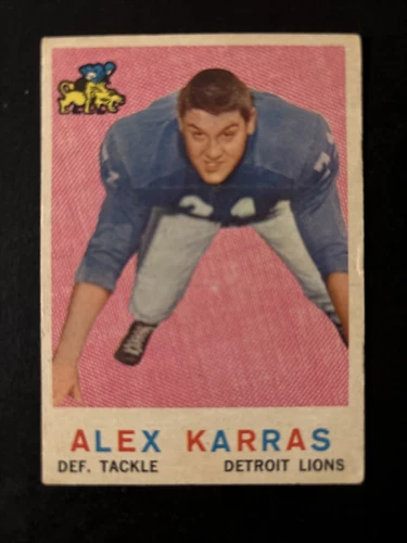 1959  TOPPS # 103   ALEX KARRAS RC   HG 535