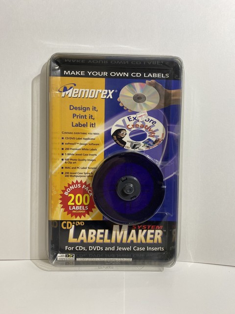 memorex cd label maker system memorex cd label maker system