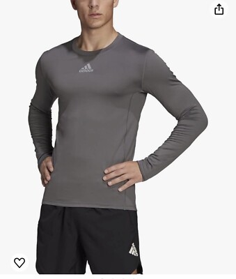 Adidas Men's Techfit Long Sleeve Warm Top. Size 2XL. NWT.