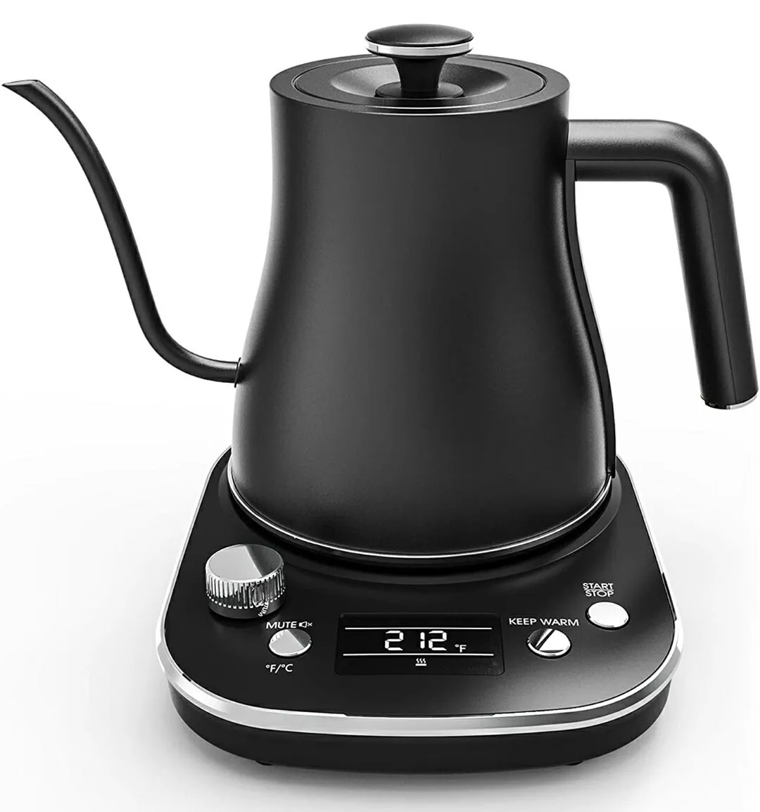 Gooseneck Electric Kettle Temperature Control Pour Over Coffee Tea