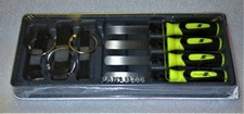 New Snap-on Feeler Gauge Set 82 Pcs Straight Step 45 Hi-viz Yellow Fb336