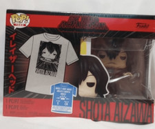 Camiseta Funko Pop Exclusiva Shota Aizawa Metallic Gamestop LG.