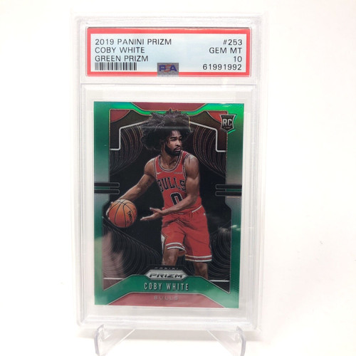 2019 Coby White [Green Prizm] #253