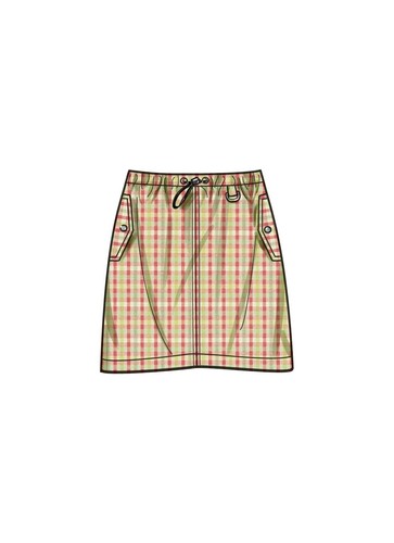 Simplicity SEWING PATTERN S9891 Misses' Skirt In 3 Lengths Sizes 6-14 Or 16-24 - Picture 4 of 7