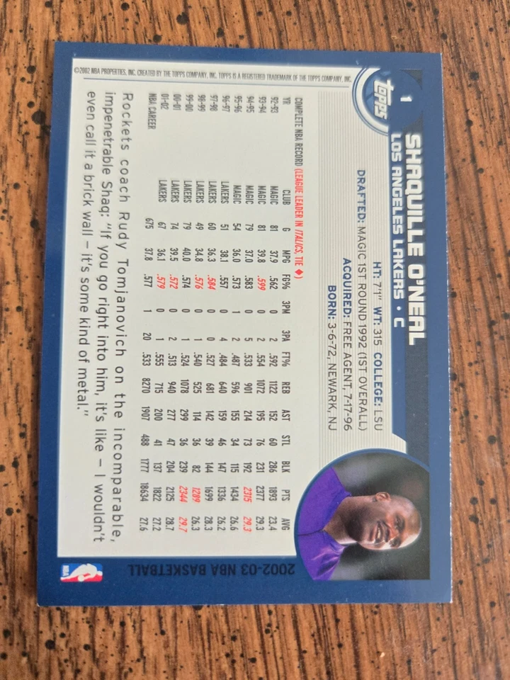 2002-03 TOPPS BASKETBALL NM #1 - #220 NM ****FREE SHIPPING**** - Image 4 of 4