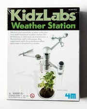 Green Science Kidzlabs Weather Station by Toysmith with a Terrarium Homeschool