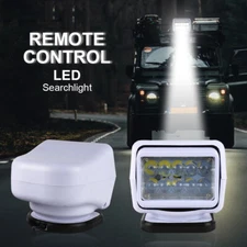360° Portable Marine Searchlight Wireless LED Spotlight For Boats&Truck Off Road