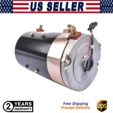 48 Volt 3.8kw Electric Motor For Golf Car Xq 19 Spline 5.0 Hp Wsensor 2mo170
