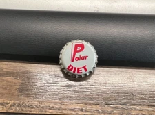 UNUSED POLAR DIET SODA CORK BOTTLE CAP CROWN POLAR GINGER ALE WORCESTER MA