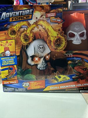 BRAND NEW Adventure Force 29-pc Skull Mountain Volcano w