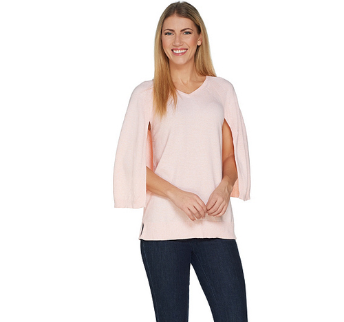 peach pullover sweater