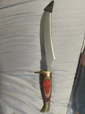 Swamp Fox 15 1/2 “ BowieKnife Black Wood Handle Chipaway Cutlery CW-88 BPW