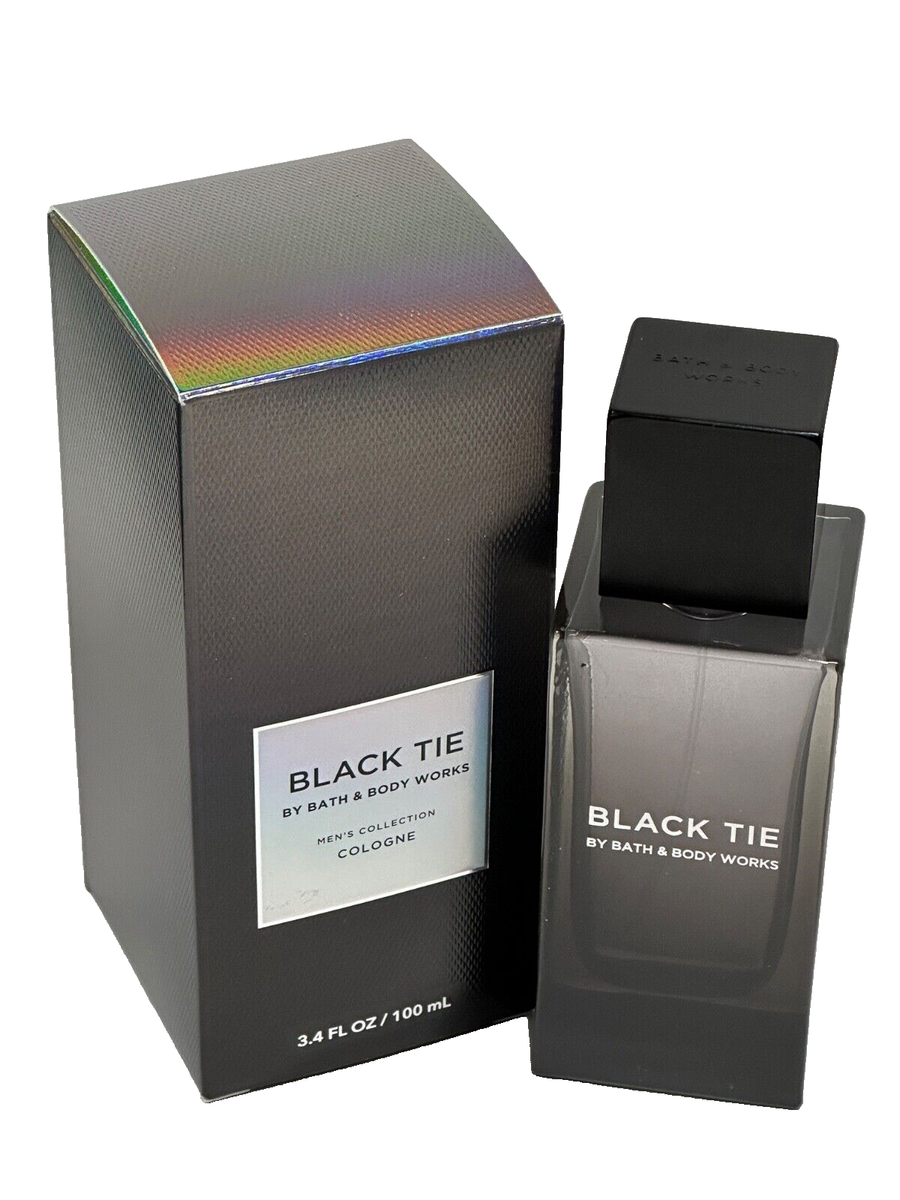 Black Tie 香水 ボックス付き NEW BATH & BODY WORKS BLACK TIE MEN'S COLLECTION COLOGNE 3.4 OZ