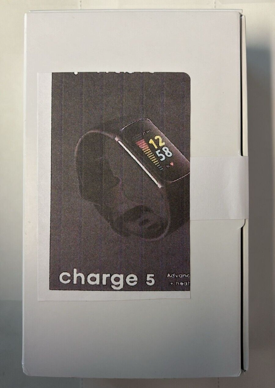 Fitbit Charge 5 Smart Fitness Tracker with Health Monitoring in Black-image