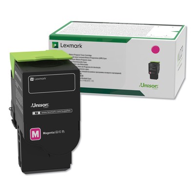 Lexmark C231HM0 Return Program High-Yield Toner 2300 Page-Yield Magenta
