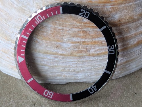 Vintage Bulova Caravelle 333 Ft Quartz '892887' Diver BEZEL/INSERT COMBO ONLY - Picture 7 of 24