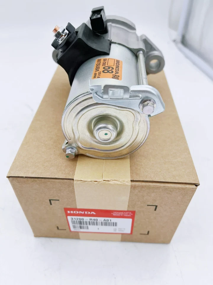 New Starter 31200-R40-A01 for Honda 2.4L Accord CR-V Element Acura TSX 2008-12 Foto 2 de 4