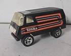 HTF Tiny Tonka 1979 Black Van #941 w/Orange stripes 5" One year only production