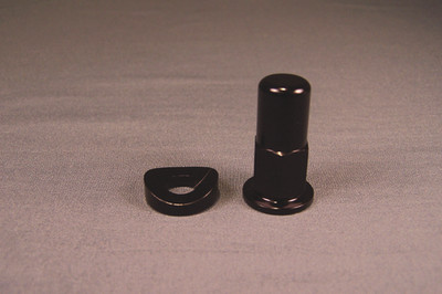 NO TOIL Rim Lock Nut/Spacer - Kit - Black NTRK-005
