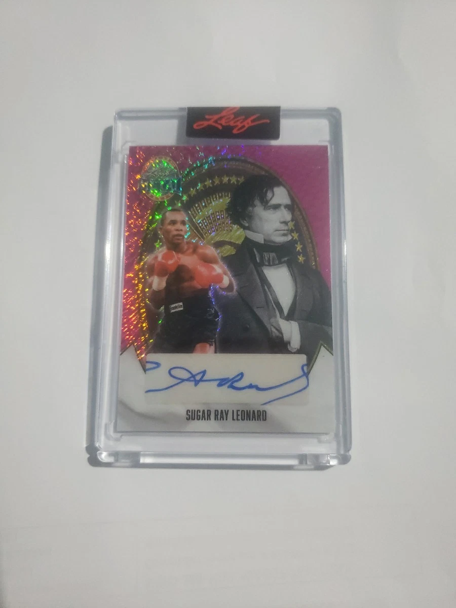 Leaf Boxing Original Autographed Sports Trading Cards