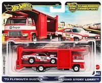 Hot Wheels 2025 Team Transport #82 '73 Plymouth Duster/Second Story Lorry Japan
