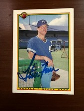 Signed 1990 Bowman - Steve Farr #366
