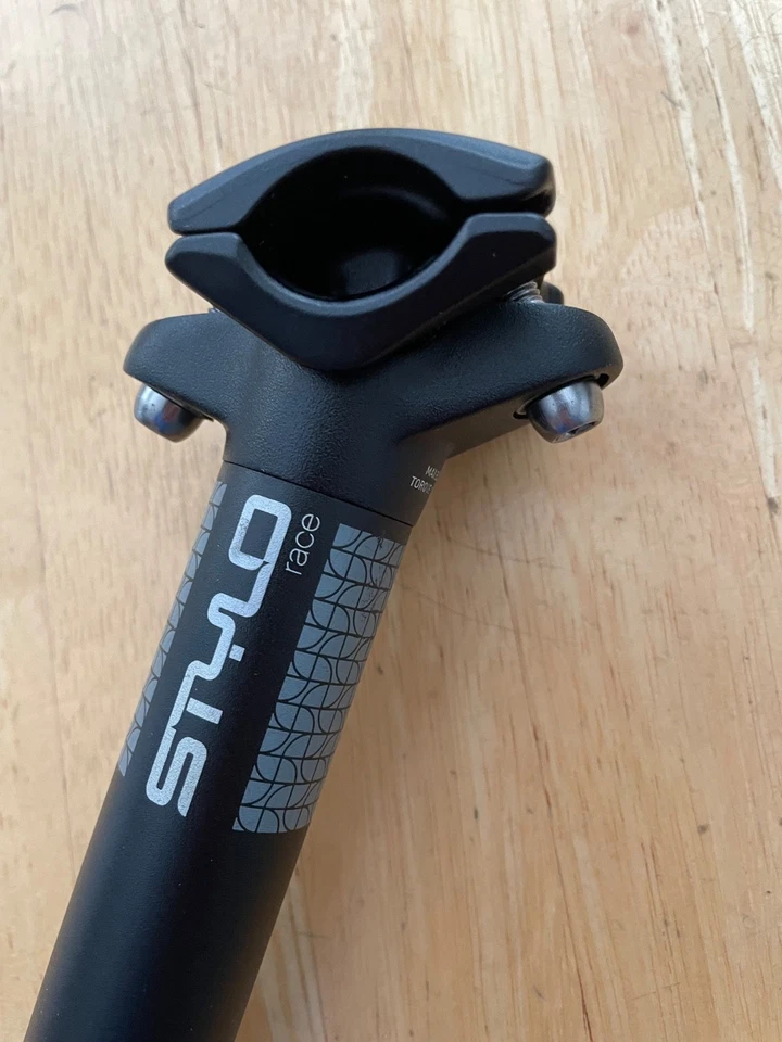 Tija de sillín Truvativ Stylo Race 400 mm 27,2 mm bicicleta bicicleta Foto 3 de 4