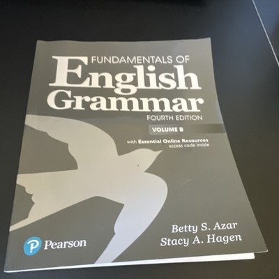 Pearson Fundamentals of English Grammar Vol B 4th Ed Azar Hagen Paperback