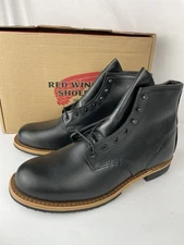 Red Wing 9423 Beckman Black Excalibur Leather Boot Men’s Size 9 D Seconds