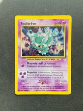 Carte Pokémon Feuforeve 11/64 HOLO Neo Révélation Wizards TBE