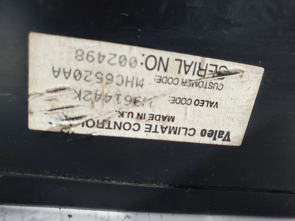 Motor soplador HVAC derecho usado se adapta a: Jaguar Xjs 1994 grado derecho A Foto 4 de 4