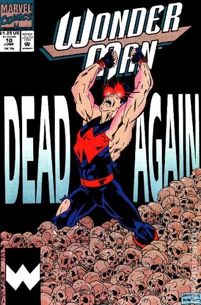 Wonder Man #10 VG 1992 Stock Image Low Grade