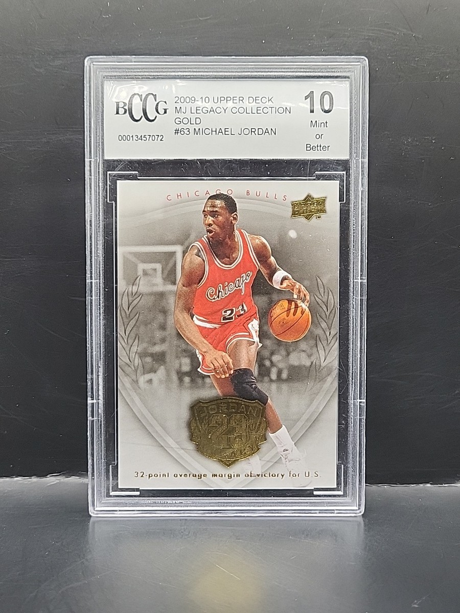 2009-10 Upper Deck MJ Legacy Collection Michael Jordan #63 BCCG 10