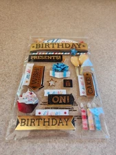 The Paper House~Birthday Celebration~Dimensional Stickers