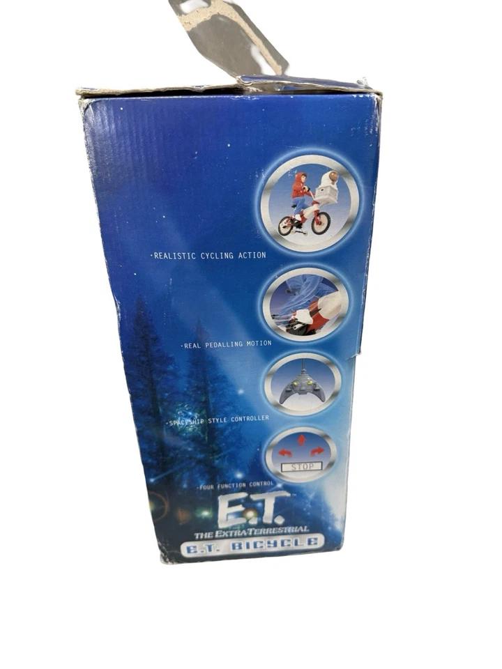 2001 Toys "R" Us E.T. Велосипедный пульт дистанционного управления Extra-Terrestrial 90333LC NRFB - Изображение 3 из 4