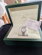 Rolex Datejust Ladies 6916 1972 Custom Dial Box Serviced