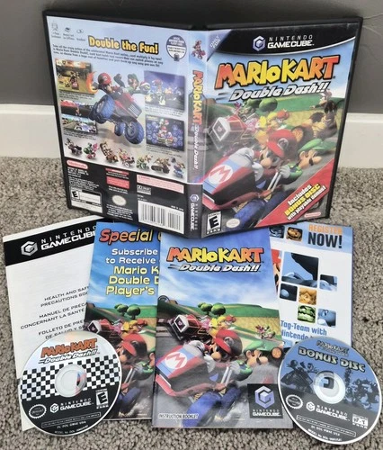 Nintendo Mario Kart: Double Dash!! Bonus Disc & Manual Nintendo GameCube 2003