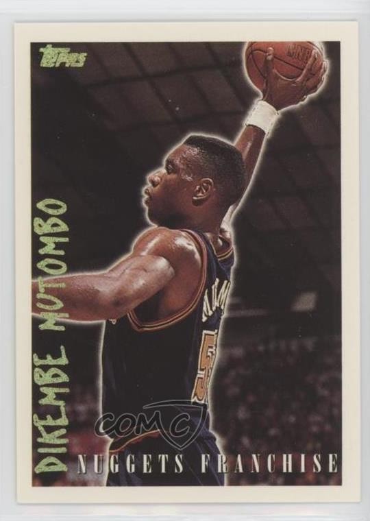 1994-95 Topps Franchise Future Dikembe Mutombo #5 HOF 3n7