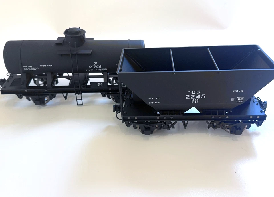 Aster JNR Live Steam Gauge 1 Hopper Car SERA1 + Tank Car TA2700 Set MINT - Image 3 of 4