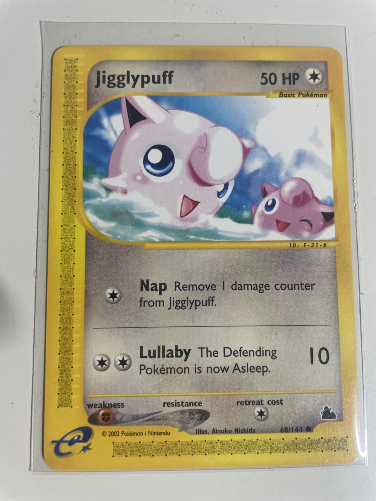 Jigglypuff Skyridge Regular Card 68/144 NM Condition