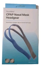 NuvoMed CPAP Nasal Mask Headgear, Nylon & Spandex Brand New In Box