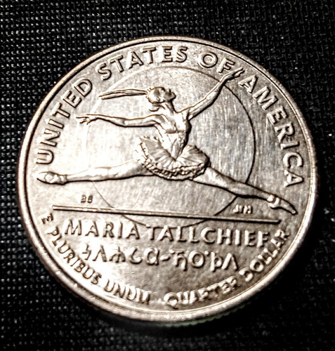 Rare Find - 2023 Maria Tallchief Commemorative Quarter With Multiple Mint Errors