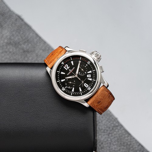 Jaeger LeCoultre Black Dial Stainless Steel 37mm Quartz Movement Unisex 148.8.31