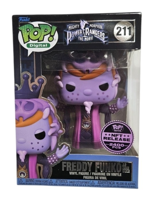 Funko Pop! Freddy Funko as Ivan Ooze #211 Power Rangers Digital