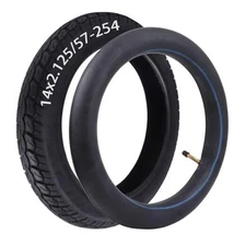 14 x 2.125 Tire and Inner Tube,14 inch Replacement Heavy-Duty Bike Tires for 