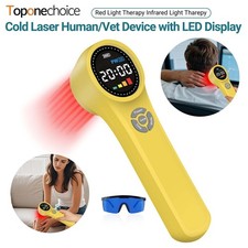 LLLT Cold Laser Therapy Device Infrared Light 650nm 808nm for Back Pain Relief